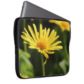 Yellow Daisy Laptopschutzhülle (Vorne Rechts)