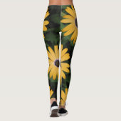 Yellow Daisy Leggings (Rückseite)