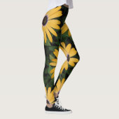 Yellow Daisy Leggings (Rechts)