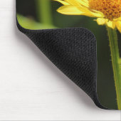 Yellow Daisy Mousepad (Ecke)