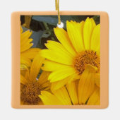 Yellow Daisy Ornament (Vorderseite)