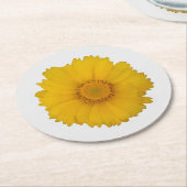 Yellow Daisy Paper Untersetzer (Angewinkelt)