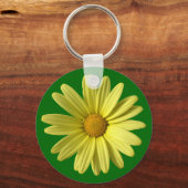 Yellow Daisy Schlüsselanhänger (Vorderseite)