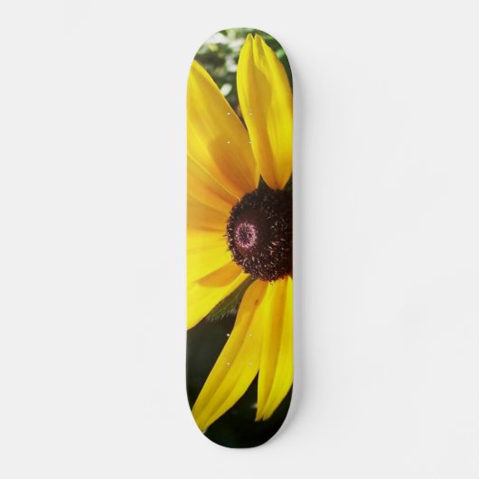 Yellow Daisy Skateboard (Vorderseite)