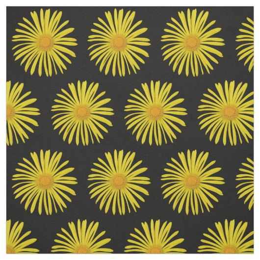 Yellow Daisy Stoff (Muster)