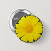 Yellow Daisy-Taste Button (Vorne & Hinten)