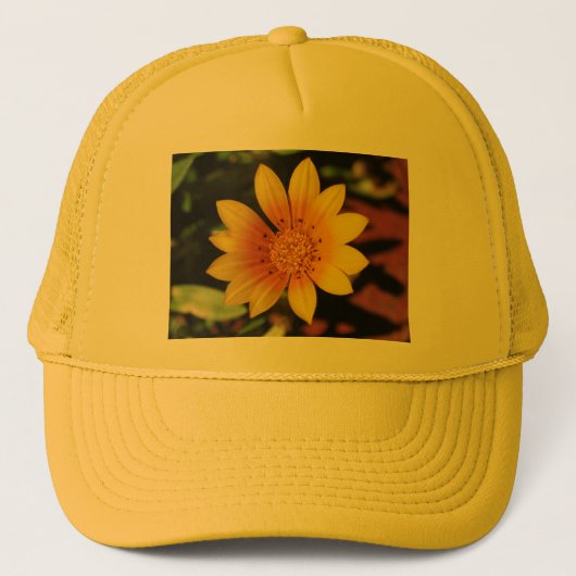 Yellow Daisy Truckerkappe (Vorderseite)