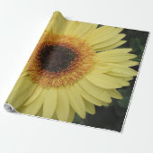 Yellow Daisy Wrapping Paper Geschenkpapier (Ungerollt)