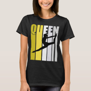 Yellow Dance Queen Girls Geburtstagswettbewerb Coa T-Shirt