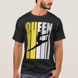 Yellow Dance Queen Girls Geburtstagswettbewerb Coa T-Shirt