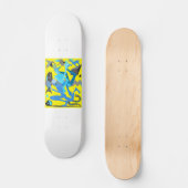 Yellow Dance Skateboard (Vorderseite)