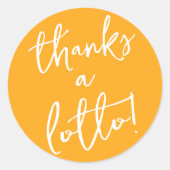 Yellow dank Lotto Sticker Lotterie Ticket Gefallen (Vorderseite)