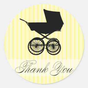 Yellow Danke, Baby Buggy Sticker