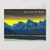 Yellow Dawn North Postkarte (Vorderseite)