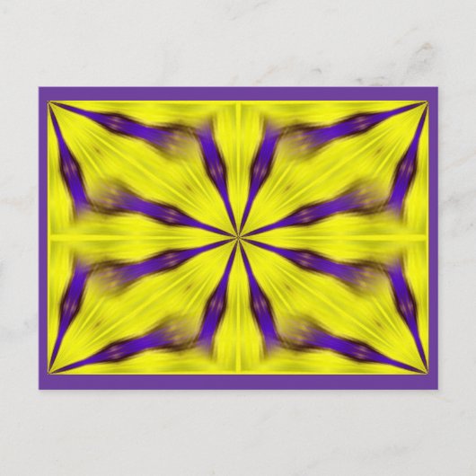 YELLOW DAZE POSTKARTE (Vorderseite)