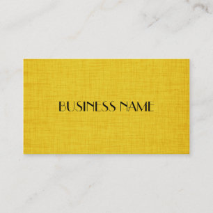 Yellow Design Business Cards Visitenkarte