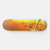 Yellow Design Skateboard (Horizontal)