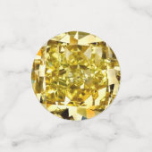 Yellow Diamond Konfetti (Klein Vorderseite)