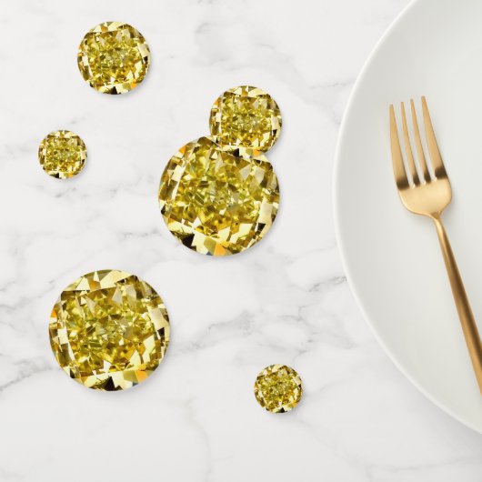 Yellow Diamond Konfetti (Gruppe)