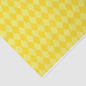 YELLOW DIAMOND MARDI GRAS PATTERN SEIDENPAPIER (Ausschnitt)