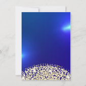 Yellow Diamonds Dress, Diamonds Sweet 16 Einladung (Rückseite)