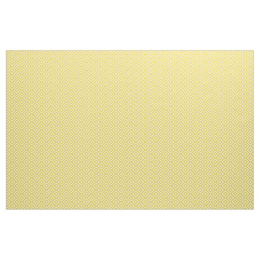 Yellow Diamonds Pattern Stoff (Yard (91,4 cm))