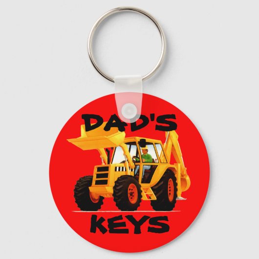 Yellow Digger Schlüsselanhänger (Vorderseite)