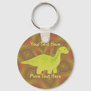 Yellow Dino Schlüsselanhänger