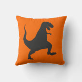 Yellow Dinosaur Cushion Kissen (Rückseite)