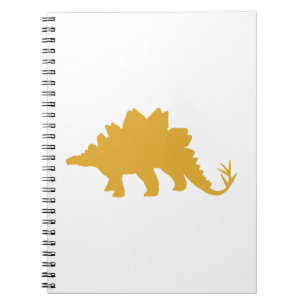Yellow Dinosaurier Notizblock