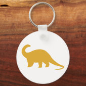 Yellow Dinosaurier Schlüsselanhänger (Vorderseite)