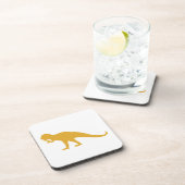 Yellow Dinosaurier Untersetzer (Rechte Seite)