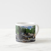 Yellow Dog Falls espresso Tasse (Vorderseite Rechts)