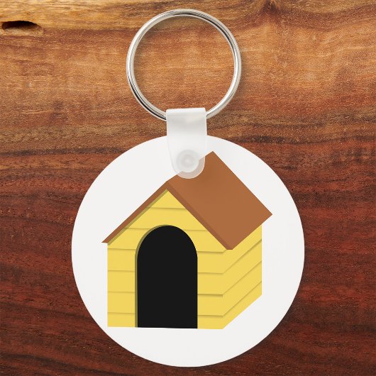 Yellow Doghouse Schlüsselanhänger