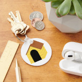 Yellow Doghouse Schlüsselanhänger