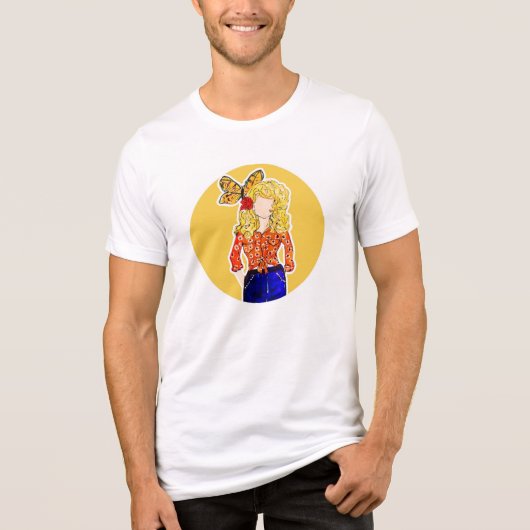 Yellow Dot Dolly T - Shirt (Vorderseite)