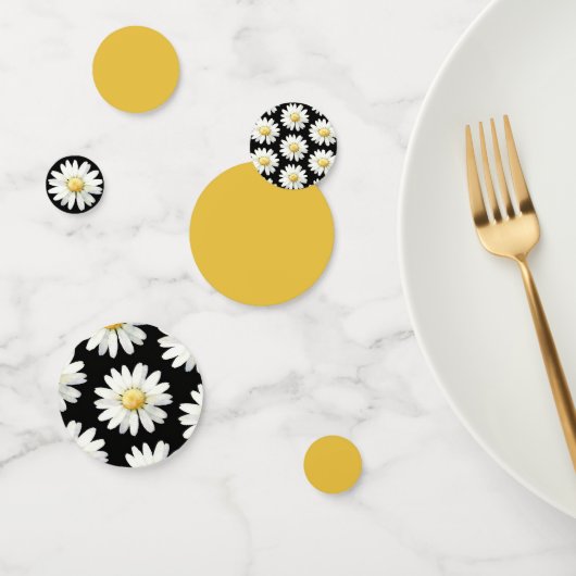 Yellow Dotted Daisy's Konfetti (Gruppe)