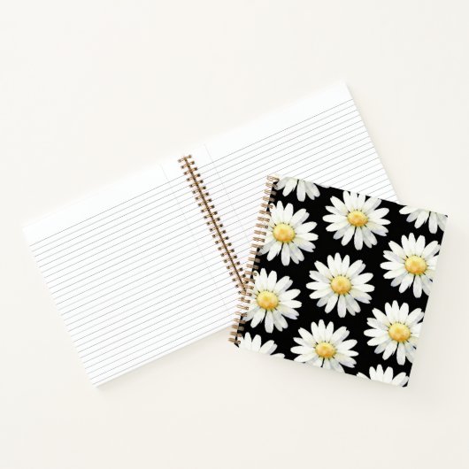 Yellow Dotted Daisy's Notizblock (Innenseite)