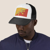 Yellow Dragon Hat Truckerkappe (Beispiel)