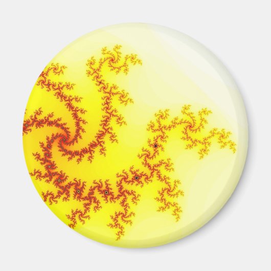 Yellow Dragon Magnet (Vorne)