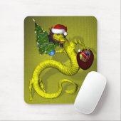 Yellow Dragon Mousepad (Mit Mouse)