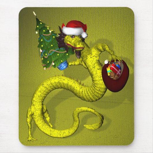 Yellow Dragon Mousepad (Vorne)
