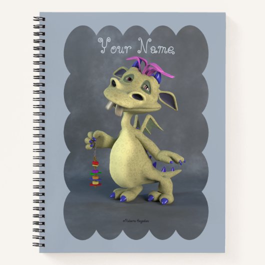 Yellow Dragon Notizblock (Vorderseite)