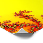 Yellow Dragon Poster (Ecke)