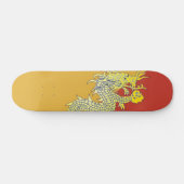 Yellow Dragon Skateboard (Horizontal)