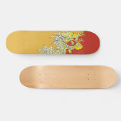Yellow Dragon Skateboard (Horizontal)