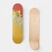 Yellow Dragon Skateboard (Vorderseite)