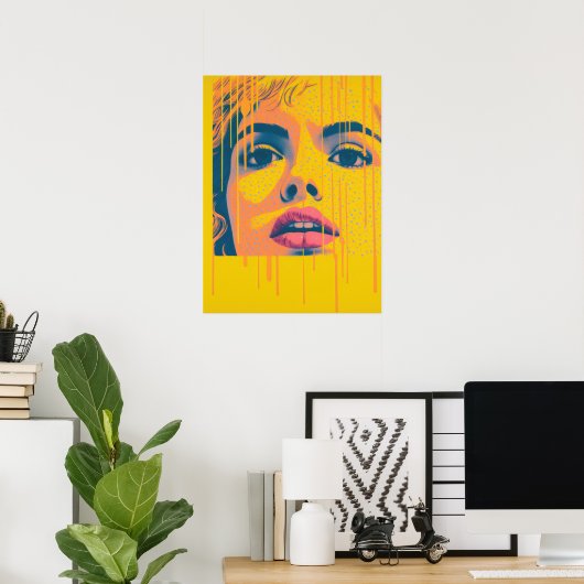 Yellow Dreams Poster (Heimbüro)