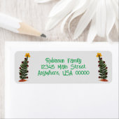 Yellow Dried Press Blume Weihnachtsbaum (Insitu)