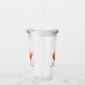 Yellow Duck Birthday Acrylic Tumbler Acryltrinkbecher (Rechts)